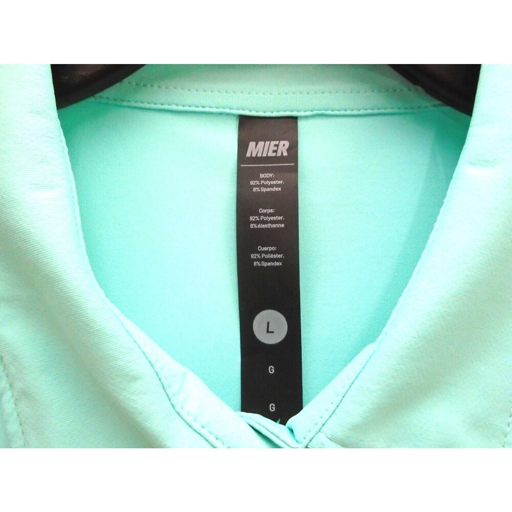 Womens Mier Sleeveless polo shirt size L Cooler UPF 50+ Quick Dry Golf/Tennis - Picture 3 of 7